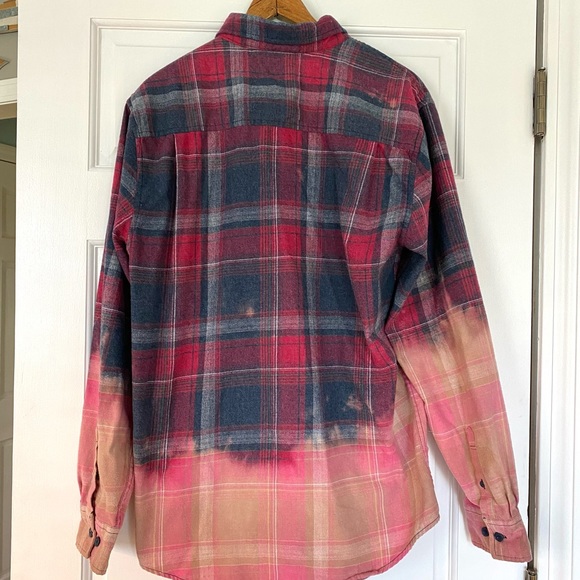 Distressed reverse flannel - Picture 2 of 5